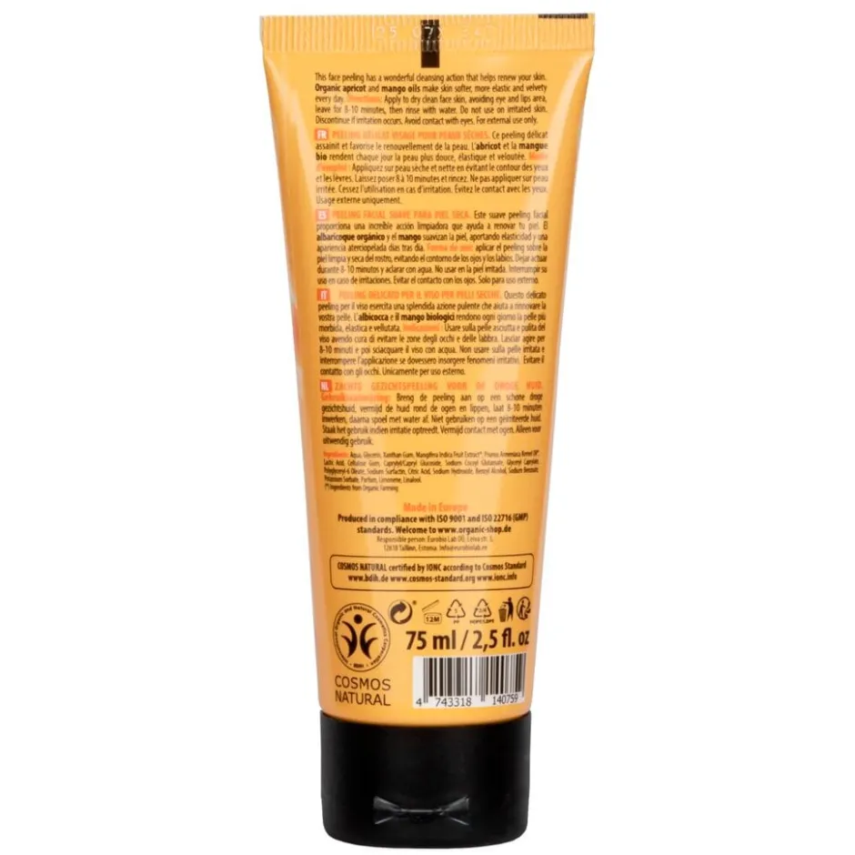 Organic Shop Apricot & Mango Delicate Face Peeling