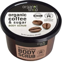 Outlet Organic Shop Brazilian Coffee Bodyscrub