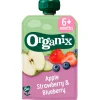 Hot Organix 6+M Appel, Aardbei & Bosbes Knijpfruit