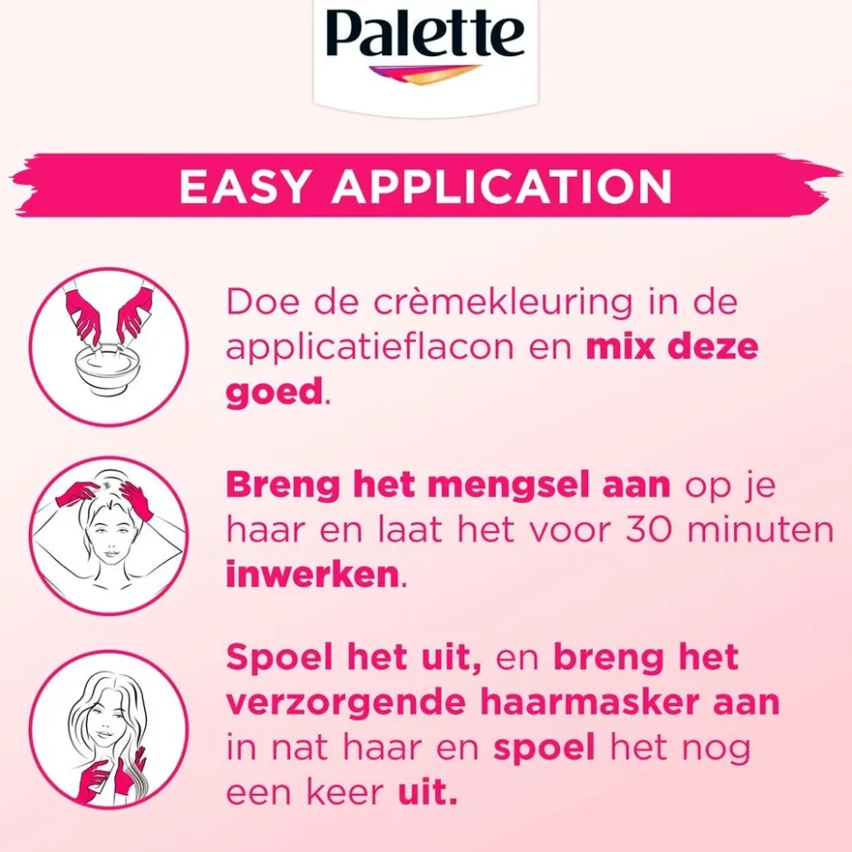 Discount Poly Palette Palette Perfect Gloss 3-65 Fluweelbruin Niet-Permanente Haarverf