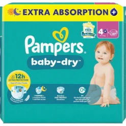 Discount Pampers Baby-Dry Maat 4+ Luiers