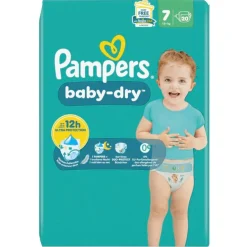 Clearance Pampers Baby-Dry Maat 7 Luiers