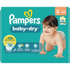 Clearance Pampers Baby-Dry Maat 3 Luiers