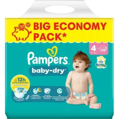Sale Pampers Baby-Dry Maat 4 Luiers