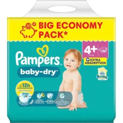 Sale Pampers Baby-Dry Maat 4+ Luiers