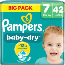Online Pampers Baby-Dry Maat 7 Luiers
