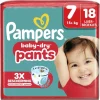 Best Pampers Baby-Dry Pants Maat 7 Luierbroekjes