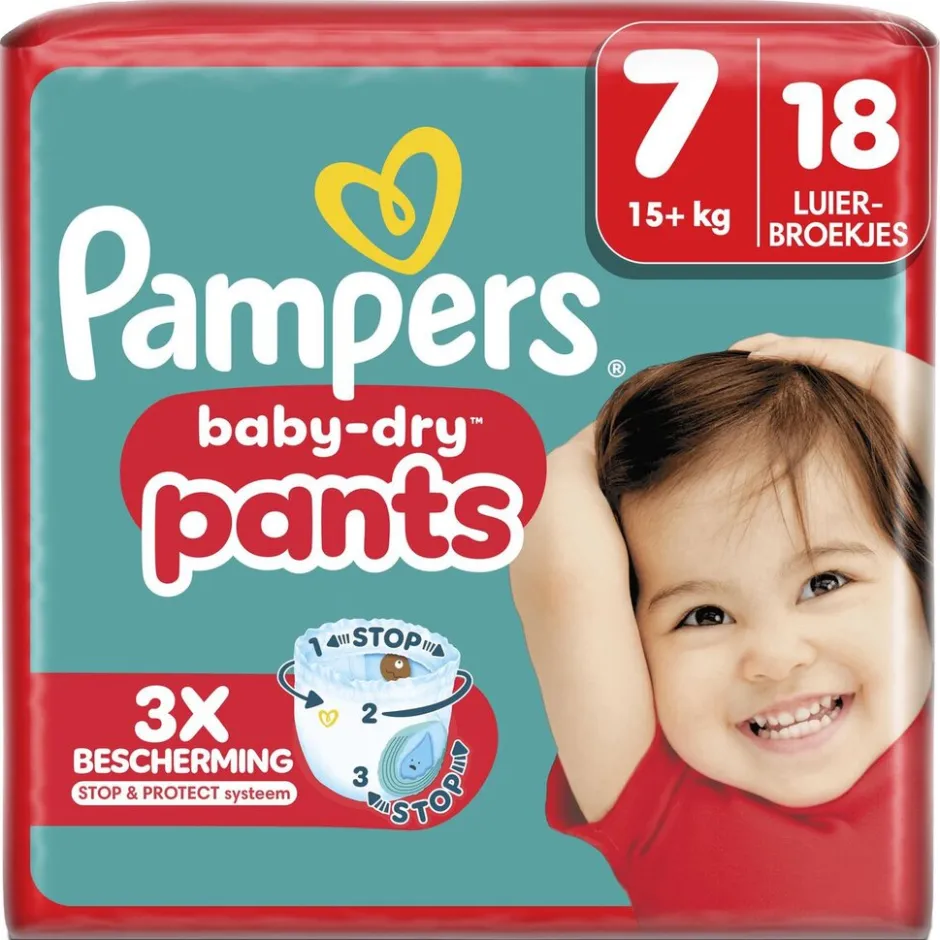 Best Pampers Baby-Dry Pants Maat 7 Luierbroekjes