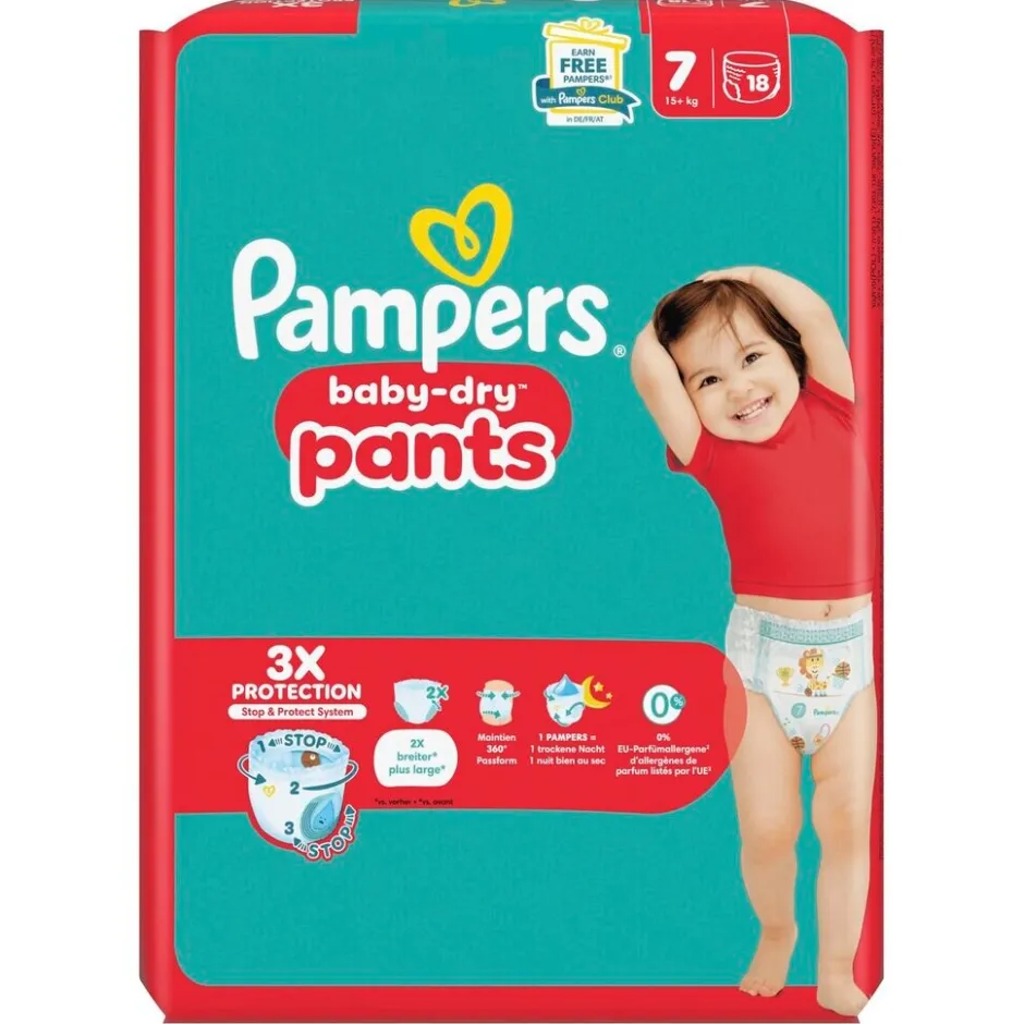 Best Pampers Baby-Dry Pants Maat 7 Luierbroekjes