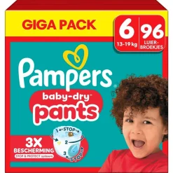 Hot Pampers Baby-Dry Pants Maat 6 Luierbroekjes