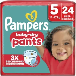 Online Pampers Baby-Dry Pants Maat 5 Luierbroekjes