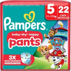 Discount Pampers Baby-Dry Paw Patrol Pants Maat 5 Luierbroekjes