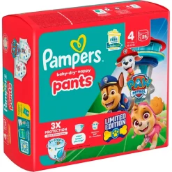 Online Pampers Baby-Dry Paw Patrol Pants Maat 4 Luierbroekjes