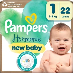 Pampers Harmonie Maat 1 Luiers