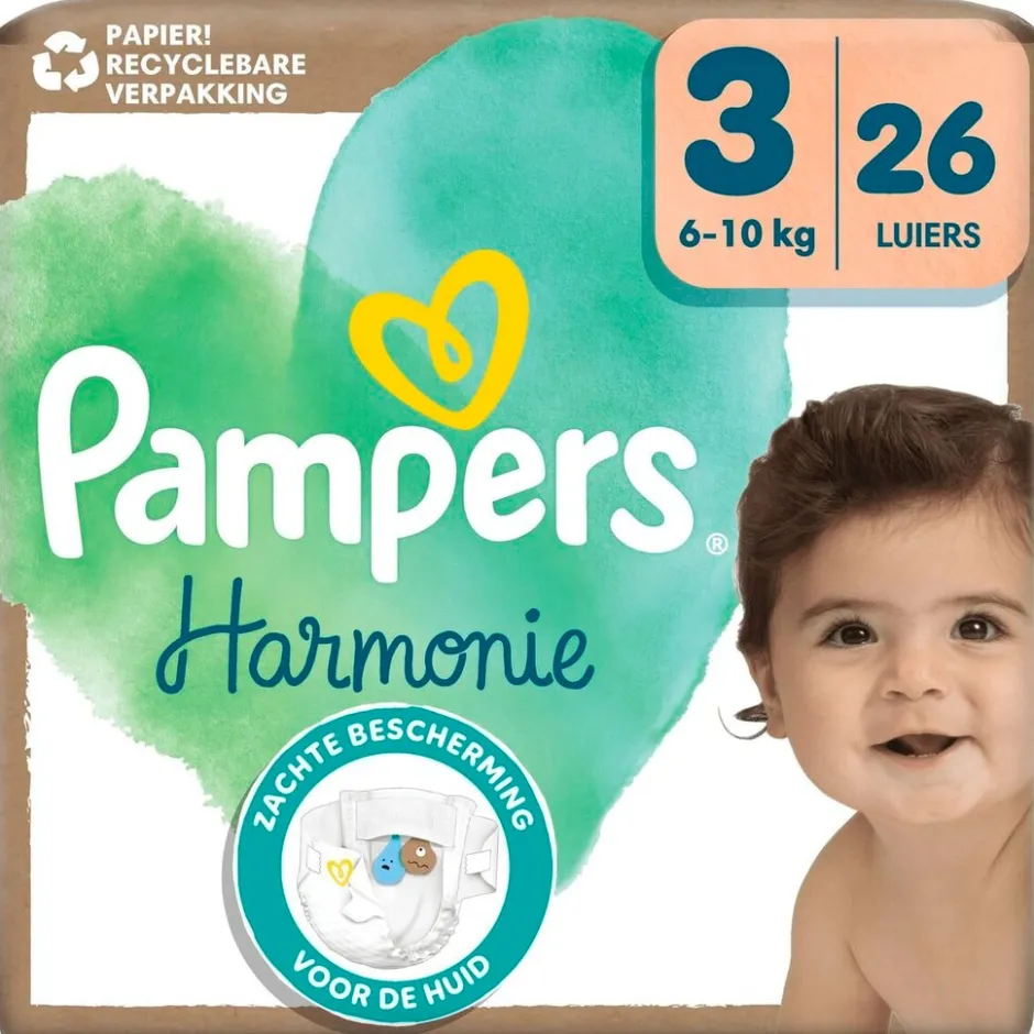 Best Pampers Harmonie Maat 3 Luiers