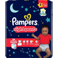 New Pampers Night Pants Maat 5 Luierbroekjes
