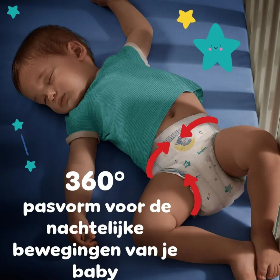 New Pampers Night Pants Maat 5 Luierbroekjes