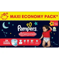 Hot Pampers Night Pants Maat 4 Luierbroekjes