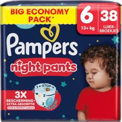 Online Pampers Night Pants Maat 6 Luierbroekjes