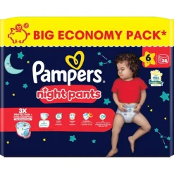Online Pampers Night Pants Maat 6 Luierbroekjes