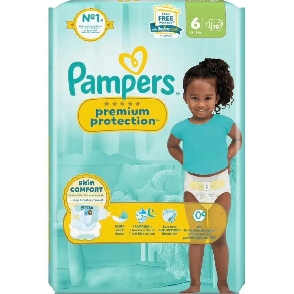 Online Pampers Premium Protection Maat 6 Luiers