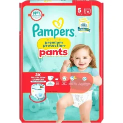 Outlet Pampers Premium Protection Pants Maat 5 Luierbroekjes