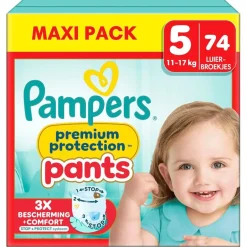 Hot Pampers Premium Protection Pants Maat 5 Luierbroekjes