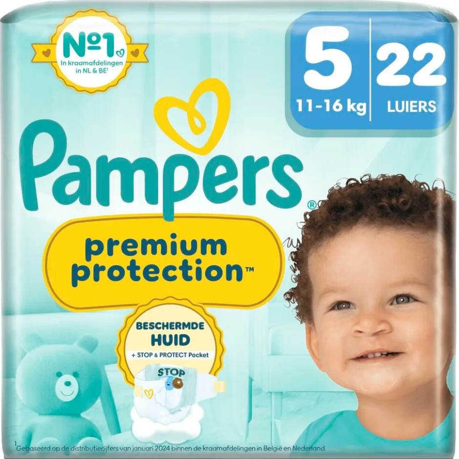 Online Pampers Premium Protection Maat 5 Luiers