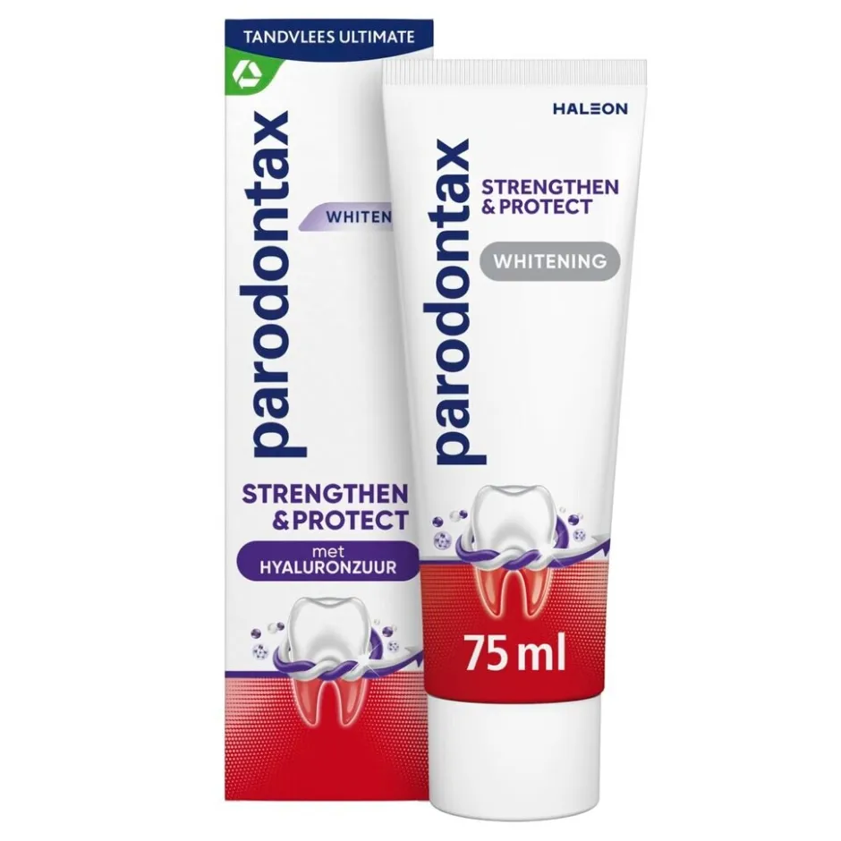 Discount Parodontax Strengthen & Protect Whitening Tandpasta