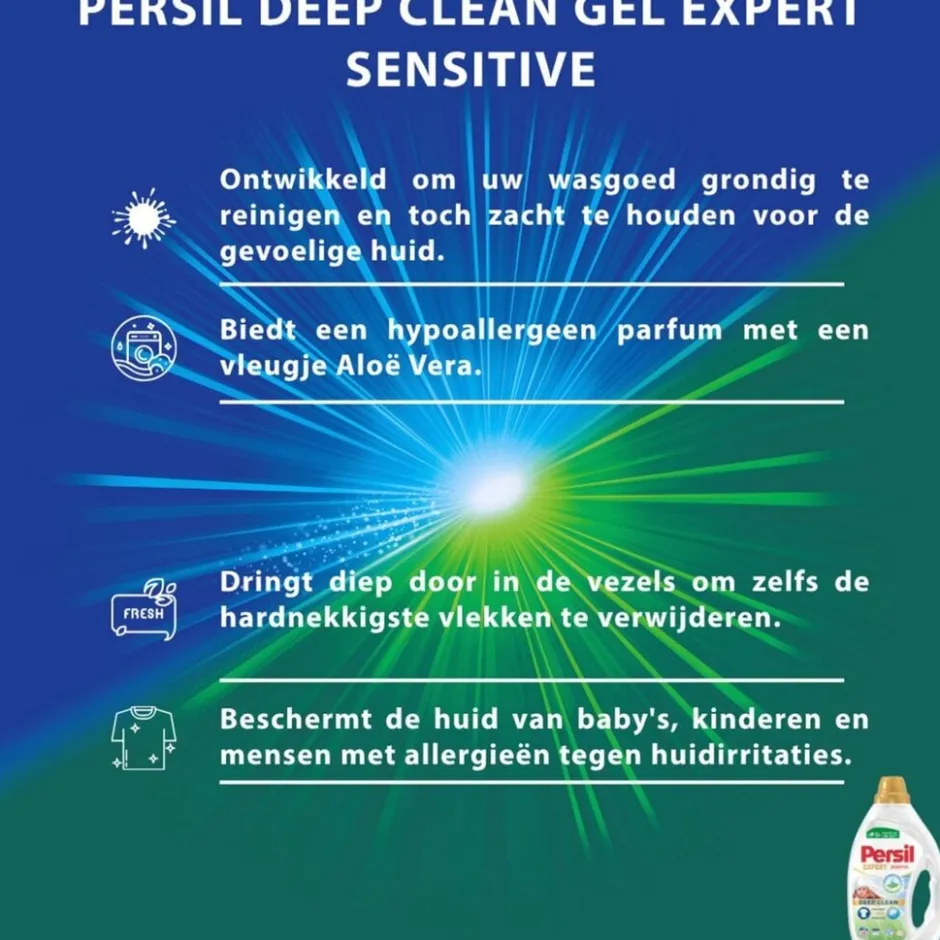Persil Expert Sensitive Vloeibaar Wasmiddel