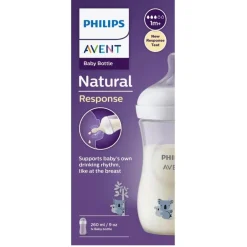 Online Philips Avent Natural Response SCY903/67 1m+ Koala Babyfles met Natuurlijke Zuigreflex Flesspeen