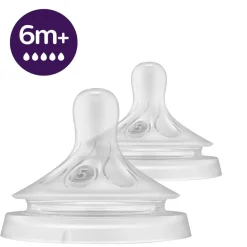 New Philips Avent Natural SCY965/02 6+M Flesspeen