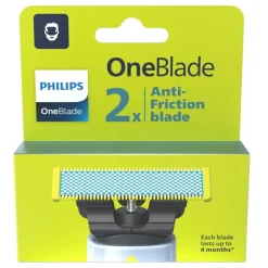 New Philips OneBlade Anti-Friction Blade QP225/50 Navulmesjes