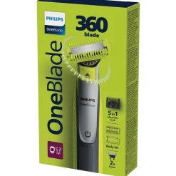 Online Philips OneBlade Face+Body QP2834/23 Trimmer, Scheerapparaat en Styler