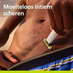 New Philips OneBlade Intimate Man QP229/50 SkinProtect Blade Navulmesjes