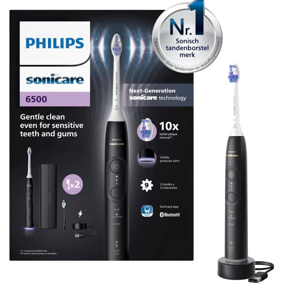 Outlet Philips Sonicare 6500 Series HX7411/01 Elektrische Tandenborstel