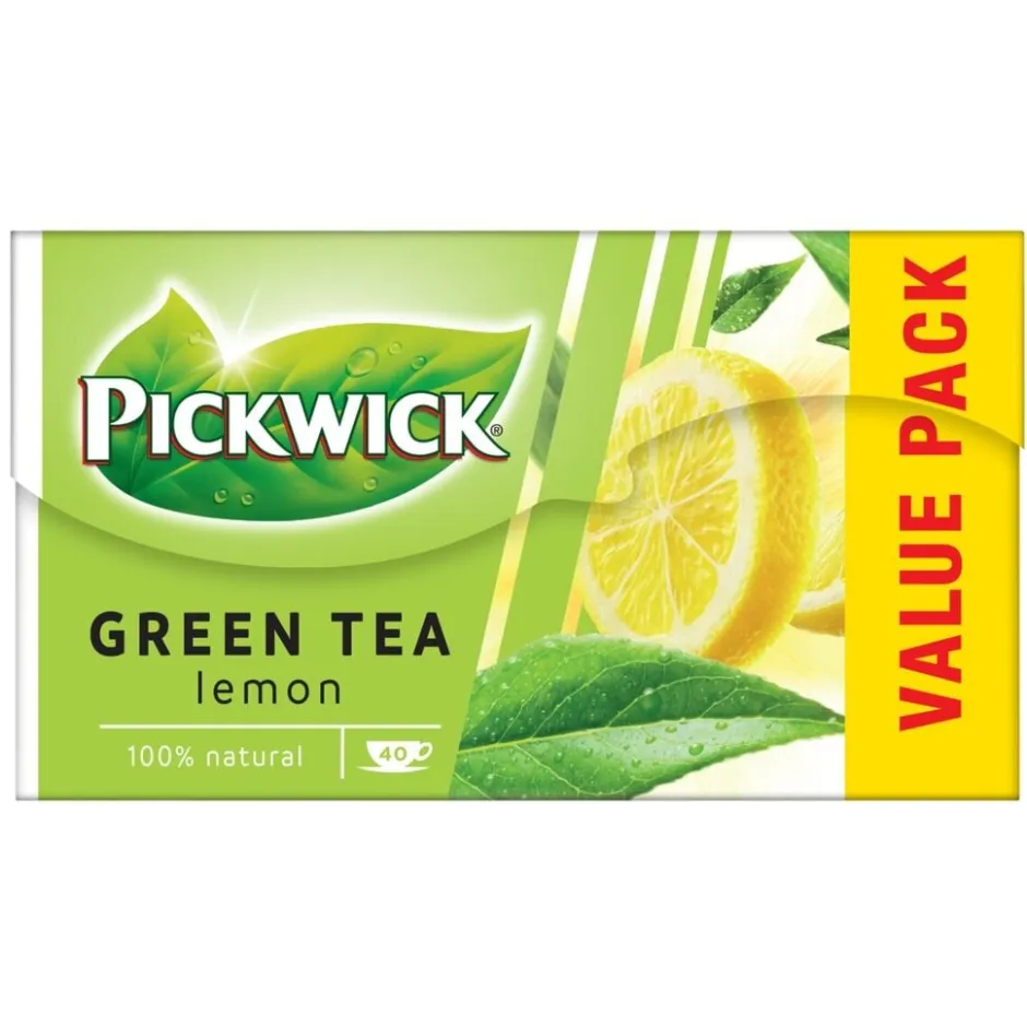 Outlet Pickwick Green Tea Original Lemon