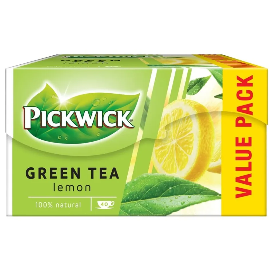 Outlet Pickwick Green Tea Original Lemon