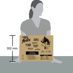 Outlet Felix Purina Elke Dag Feest Mix Selectie in Gelei Kattenvoer