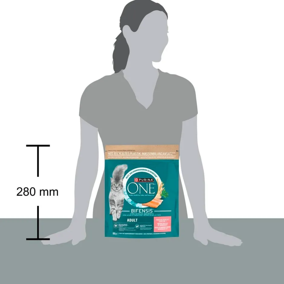 Outlet One Purina Adult Rijk aan Zalm Kattenvoer