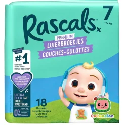 Clearance Rascal + Friends Rascals Maat 7 Cocomelon Luierbroekjes