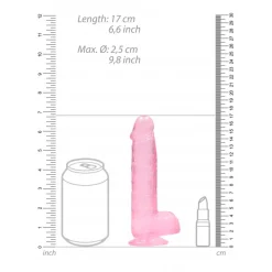 New Real Rock Crystal Clear Dildo