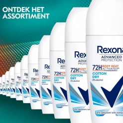 Sale Rexona Advanced Protection Cotton Dry Antitranspirant Roller