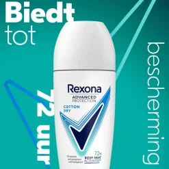 Sale Rexona Advanced Protection Cotton Dry Antitranspirant Roller