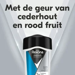 Clearance Rexona Men Maximum Protection Clean Scent Antitranspirant Crème Stick