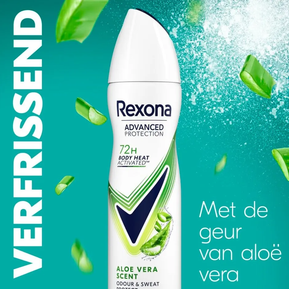 New Rexona Women Advanced Protection Aloë Vera Antitranspirant Spray