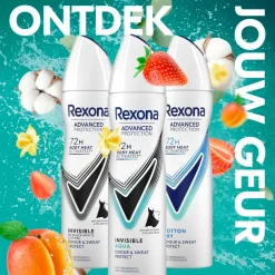 Clearance Rexona Women Invisible Aqua Antitranspirant Spray