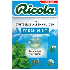 Online Ricola Fresh Mint Kruidenpastilles