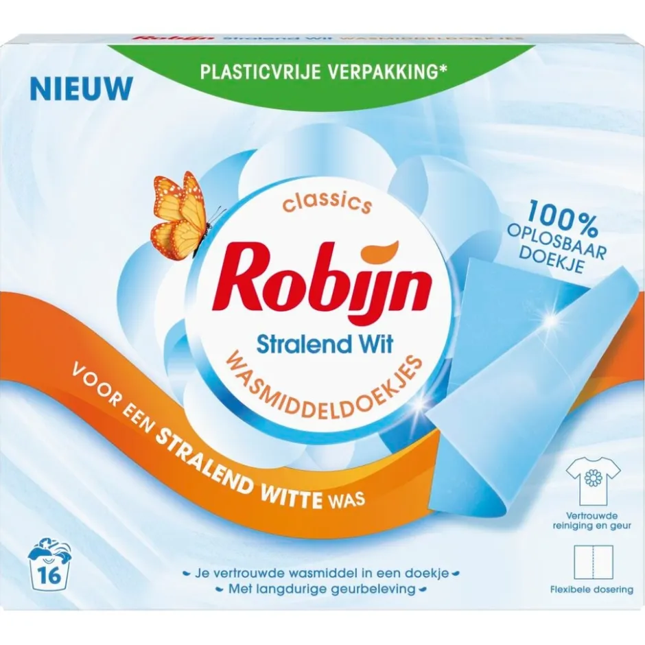 Best Robijn White Wasmiddeldoekjes