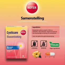 Outlet Roter Cysticare Tabletten